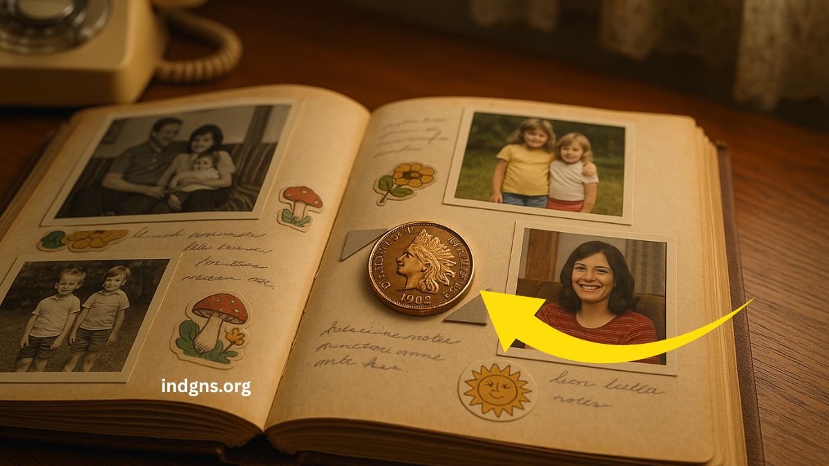 $19,700 Indian Head Cent Found In A 1970s Family Scrapbook